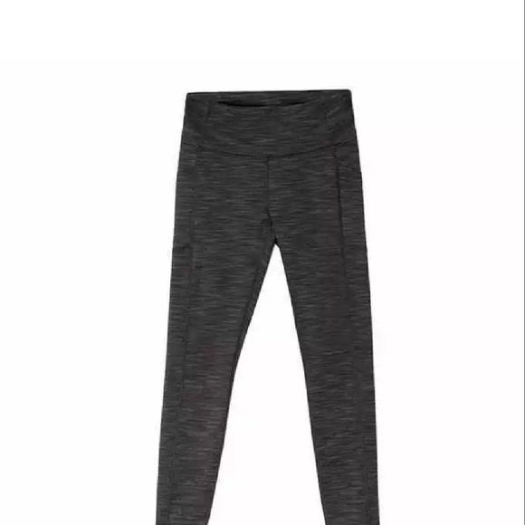 Mondetta Performance + Luxury Brushed Jacquard Legging Sz M NWOT Black & Gray - Picture 5 of 6